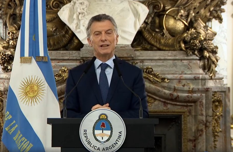 Macri anuncia novas medidas de austeridade para a Argentina