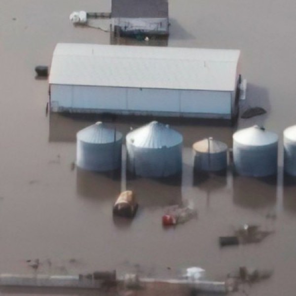 Cheias nos EUA agravam ainda mais situção da já fragilizada renda agrícola